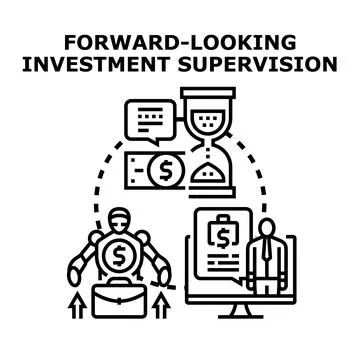 Investment supervision using artificial intelligence and data analytics Stock Illustration