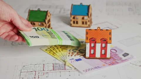 Investments in new house Stock Footage 238564278