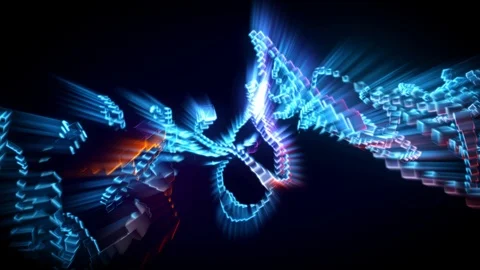 Invisibilia Looping Animation Stock Footage 73644971