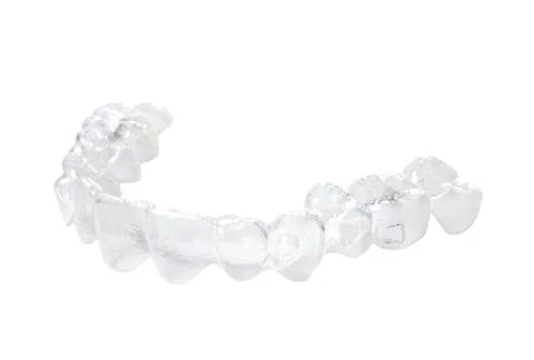 Invisible braces 스톡 사진