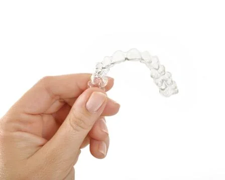 Invisible braces Stock Photos