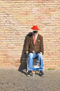 Invisible man Foto stock