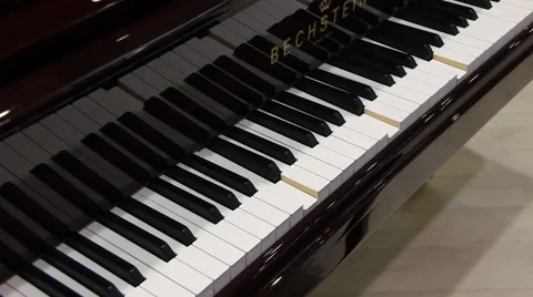 Invisible pianist Stock-Footage 889103