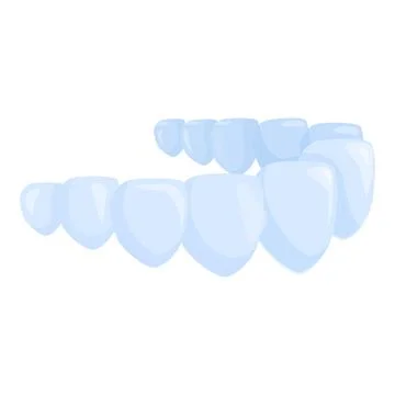 Invisible plastic aligner for correcting teeth position is improving dental.. Stock Illustration