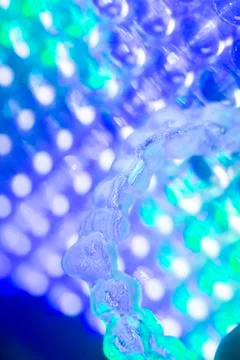 Invisible teeth aligners brackets Stock Photos