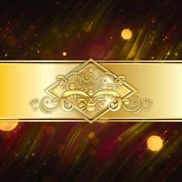 Invitation Card Design 스톡 일러스트