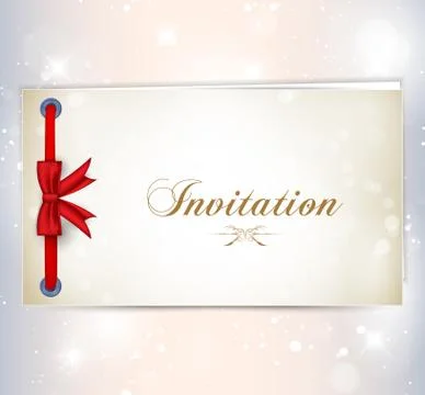 Invitation card Stock Illustration