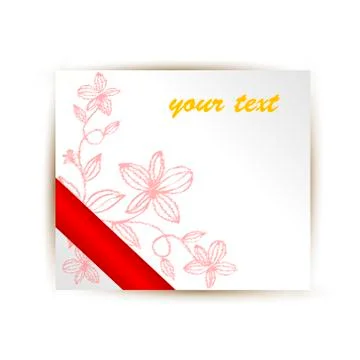 Invitation card Stock Illustration