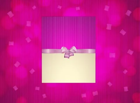 Invitation card Stock Illustration