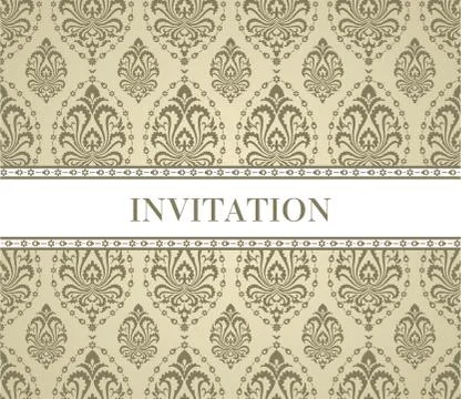 Invitation card Stock Illustration
