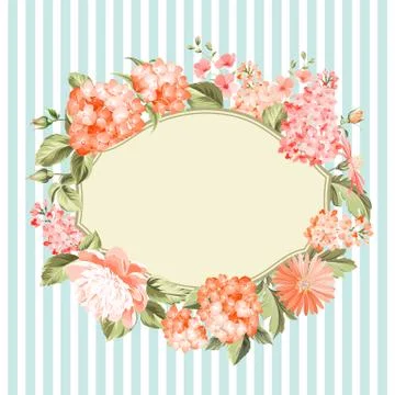 Invitation card template. 스톡 일러스트
