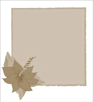 Invitation frame Stock Illustration