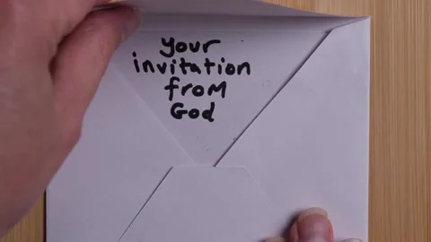 Invitation from God Stock-Footage 288192498