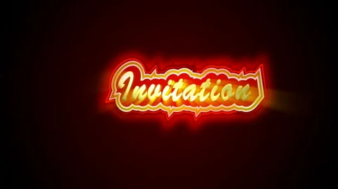 Invitation Label Stock Footage 1183430