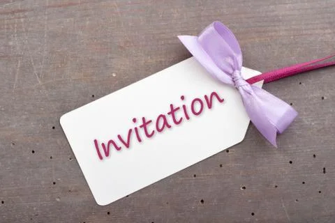 Invitation Stock Photos