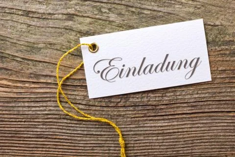 Invitation Stock Photos