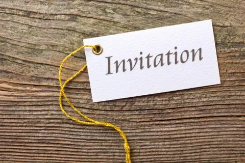 Invitation Stock Photos