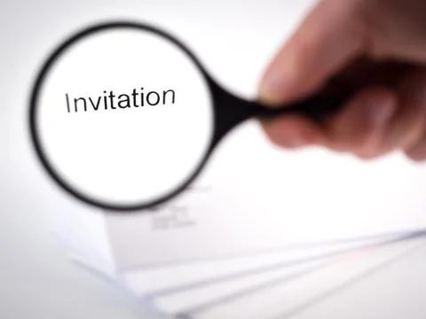 Invitation Stock Photos