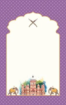 Invitation Royal copy Stock Illustration
