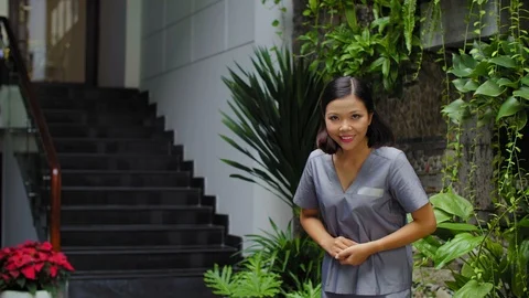 Invitation to Spa Center Stock Footage 104597756