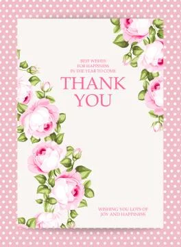 Invitation text card. Stock Illustration