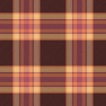 Invite background plaid seamless, soft texture tartan textile. Shabby patte.. Stock Illustration