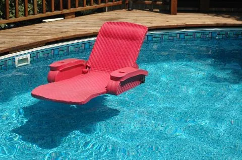 Inviting swimming pool Stock Photos