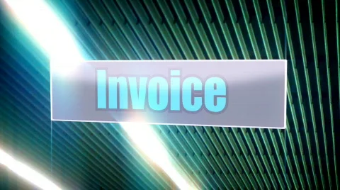Invoice Stock Footage