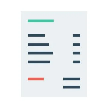 Invoice Icon イラスト素材