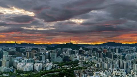 Inwang sunset Stock-Footage 136949145