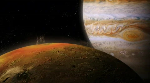 Io jupiter Stock Footage 415505