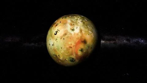 IO planet Stock Illustration