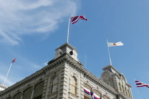 Iolani Palace Video stock 49698515