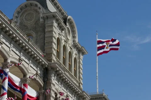 Iolani Palace Vídeos de archivo 49698718