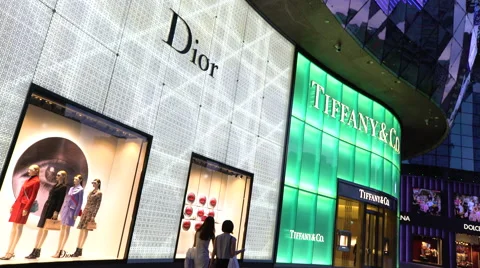 ION Orchard Mall, shopping district of Stock Video Pond5