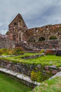 Iona Nunnery Stock Photos