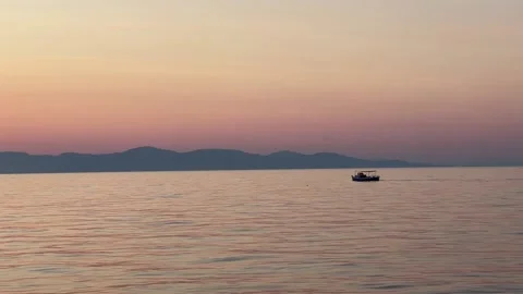 Ionian Sea Stock Footage 208500714