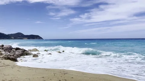 Ionian sea in Greece Stock Footage 156285200