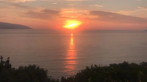 Ionian Sunset Stock Footage 265110900