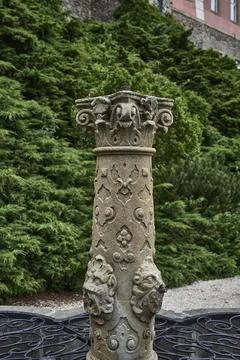 Ionic column Stock Photos