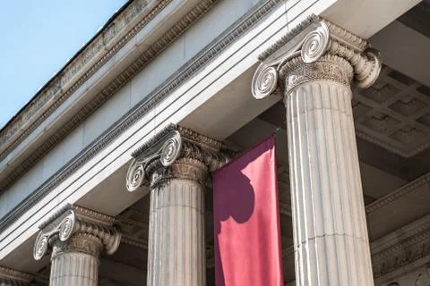 Ionic order Stock Photos