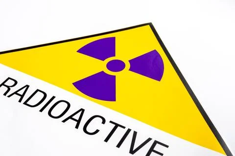 Ionizing radiation hazard symbol as background Stock Illustration