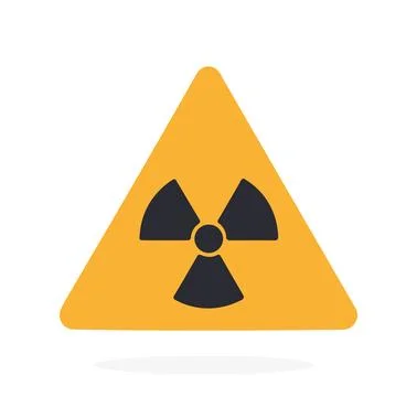 Ionizing radiation hazard symbol. Vector illustration. Nuclear energetic イラスト素材