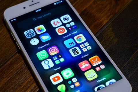 IOS 14 developers beta Stock Photos