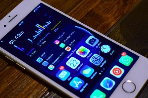 IOS 14 developers beta Stock Photos