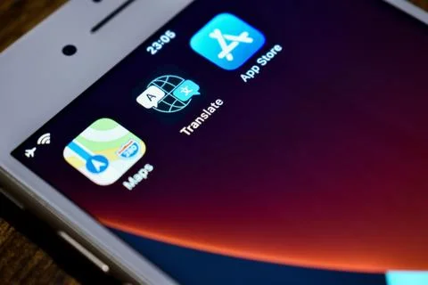 IOS 14 developers beta Stock Photos