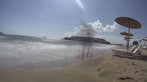 Ios island time lapse Stock Footage 41829043