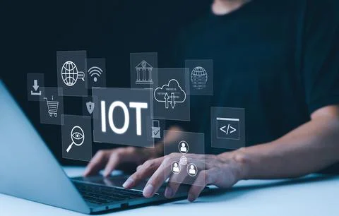 IoT Concept. Internet of Things. Stock Photos