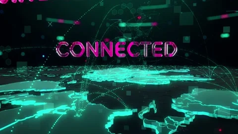 IOT with digital technology hitech concept Video stock 141842122