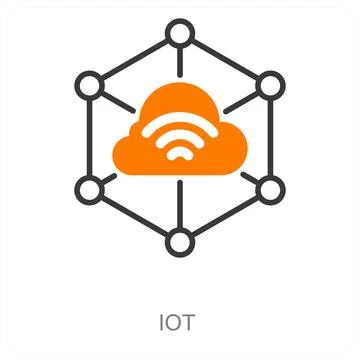 IOT icon Stock Illustration